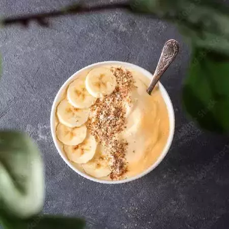 Nestle Cereals banana smoothie bowl